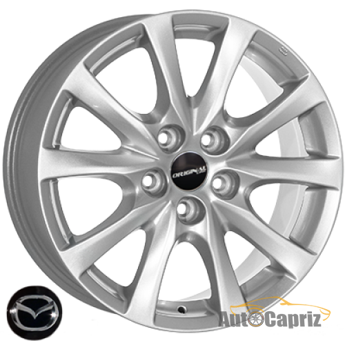 Диски Replica Mazda JH-1313 S R17 W7.5 PCD5x114.3 ET50 DIA67.1 